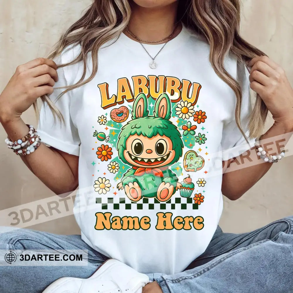 Kid And Adult T-Shirt - Custom Labubu The Monsters T-Shirt The Cute Labubu Design Apparel