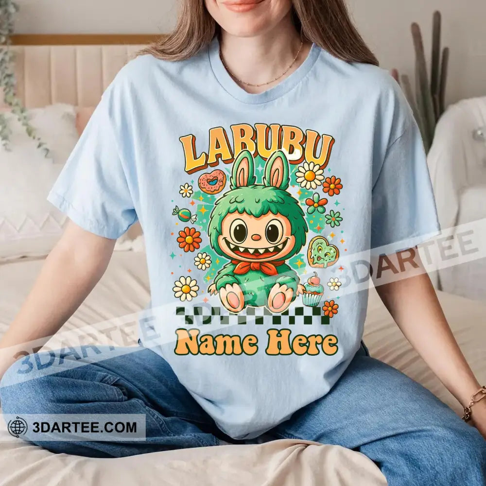 Kid And Adult T-Shirt - Custom Labubu The Monsters T-Shirt The Cute Labubu Design Apparel