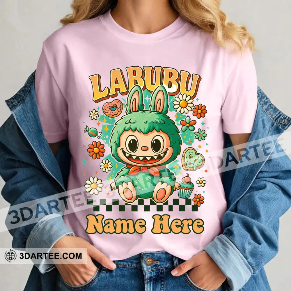 Kid And Adult T-Shirt - Custom Labubu The Monsters T-Shirt The Cute Labubu Design Apparel