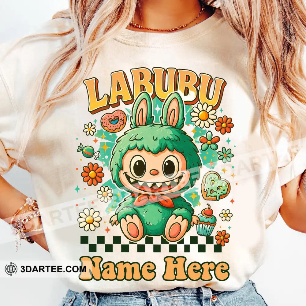 Kid And Adult T-Shirt - Custom Labubu The Monsters T-Shirt The Cute Labubu Design Apparel