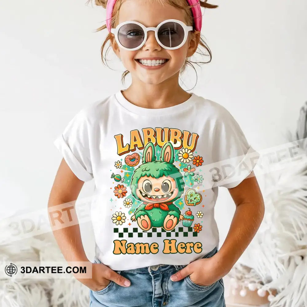 Kid And Adult T-Shirt - Custom Labubu The Monsters T-Shirt The Cute Labubu Design Apparel