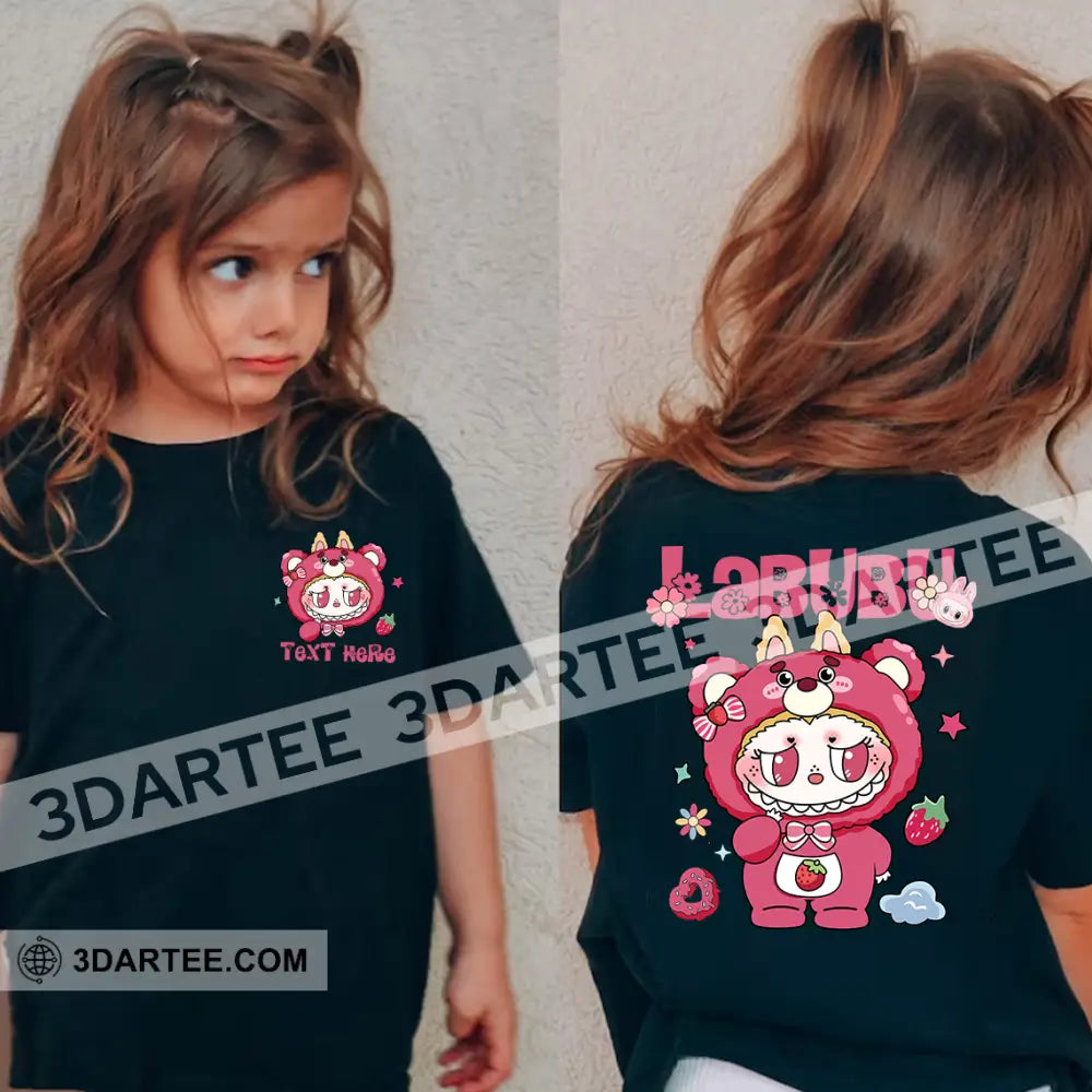 Kid And Adult T-Shirt - Custom Lotso Bear Costume The Monsters Labubu T-Shirt Cute Collectible Gift Apparel