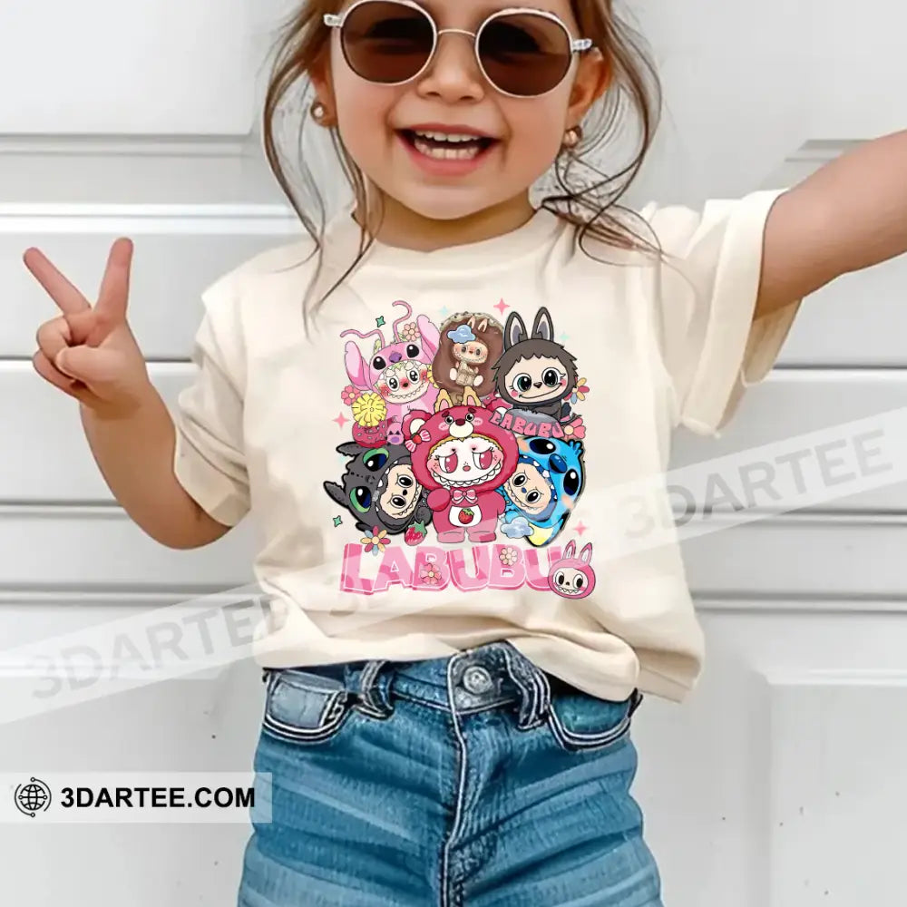 Kid And Adult T-Shirt - Custom The Monsters Labubu T-Shirt Cute Collectible Gift Apparel