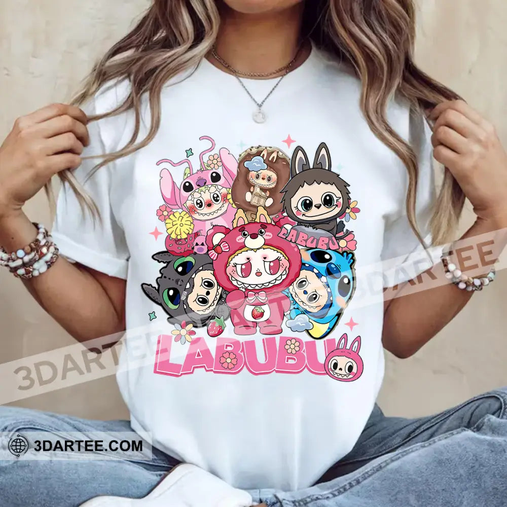 Kid And Adult T-Shirt - Custom The Monsters Labubu T-Shirt Cute Collectible Gift Apparel