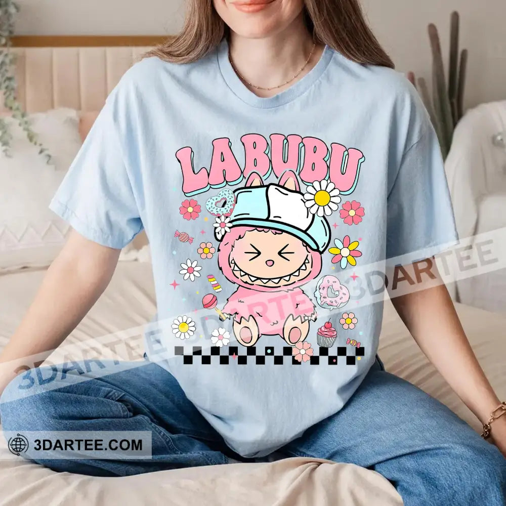 Kid And Adult T-Shirt - Labubu The Cute Monster-Shirt Apparel