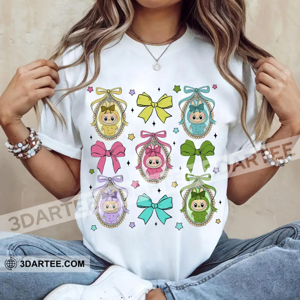 Kid And Adult T-Shirt - Labubu The Monsters T-Shirt The Cute Labubu Design Apparel