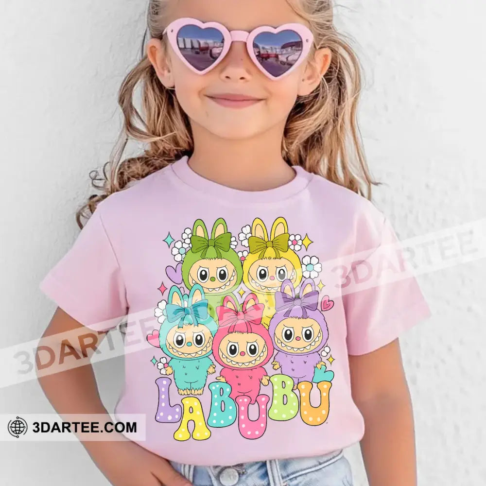 Kid And Adult T-Shirt - Labubu The Monsters T-Shirt The Cute Labubu Design Apparel