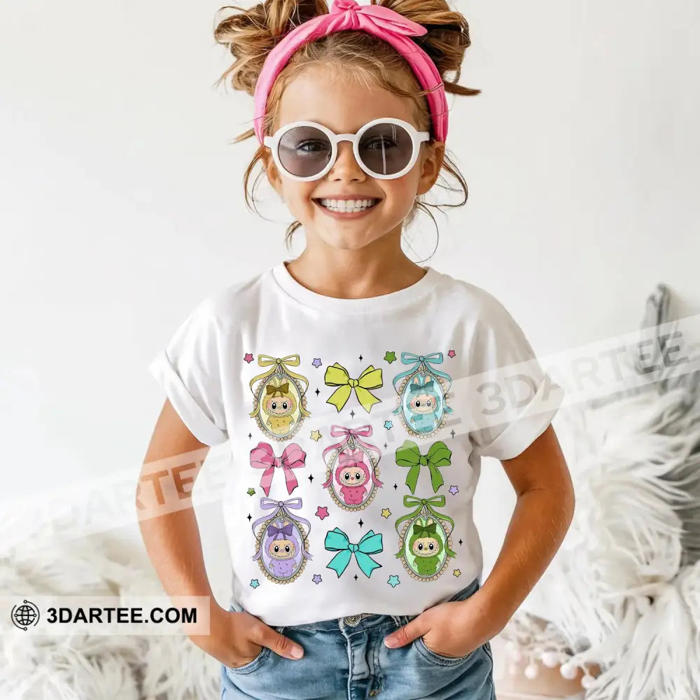 Kid And Adult T-Shirt - Labubu The Monsters T-Shirt The Cute Labubu Design Apparel