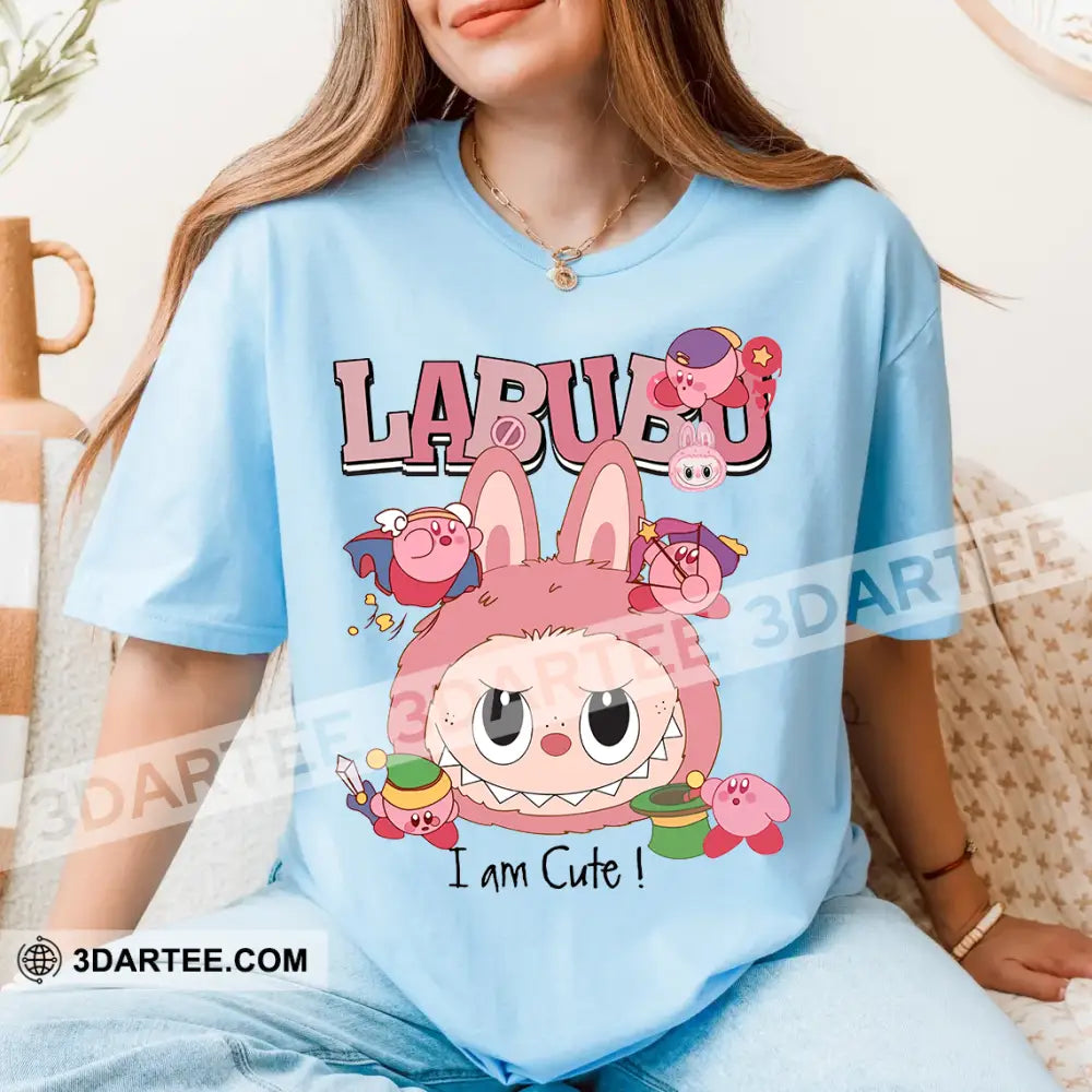 Kid And Adult T-Shirt - The Monsters Labubu T-Shirt Labubu In Bunny Costume Cute Collectible Gift Apparel