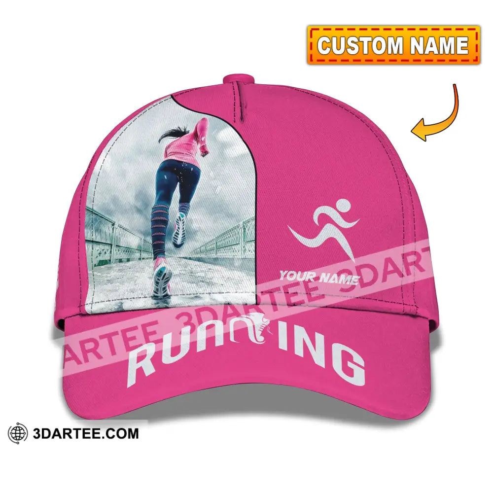 Personalized Cap Customized Run For Fun Running Lover Sport Classic Cap CLASSIC CAP / UNIVERSAL FIT Cap