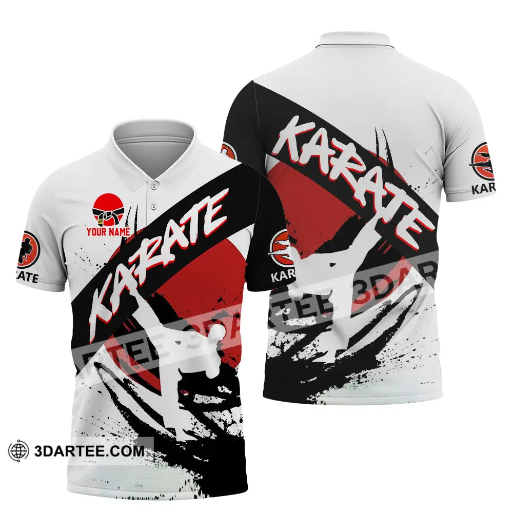 Unisex Shirt - Custom Karate Sport Shirt Polo Shirt / S T-shirt