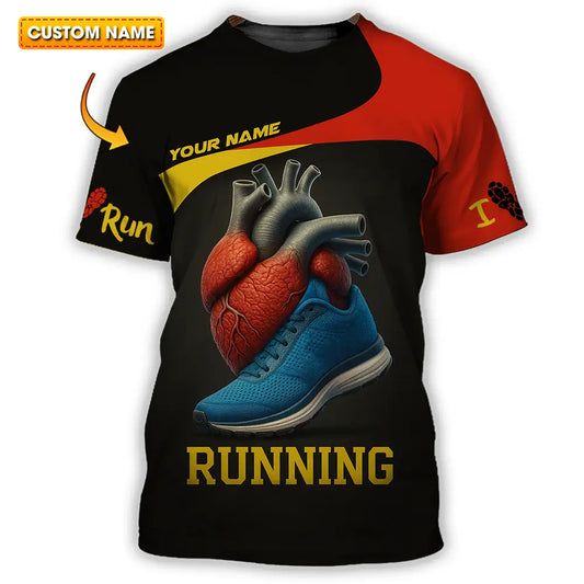 Unisex Shirt - Custom Running Lover Runner Shirt T-shirt