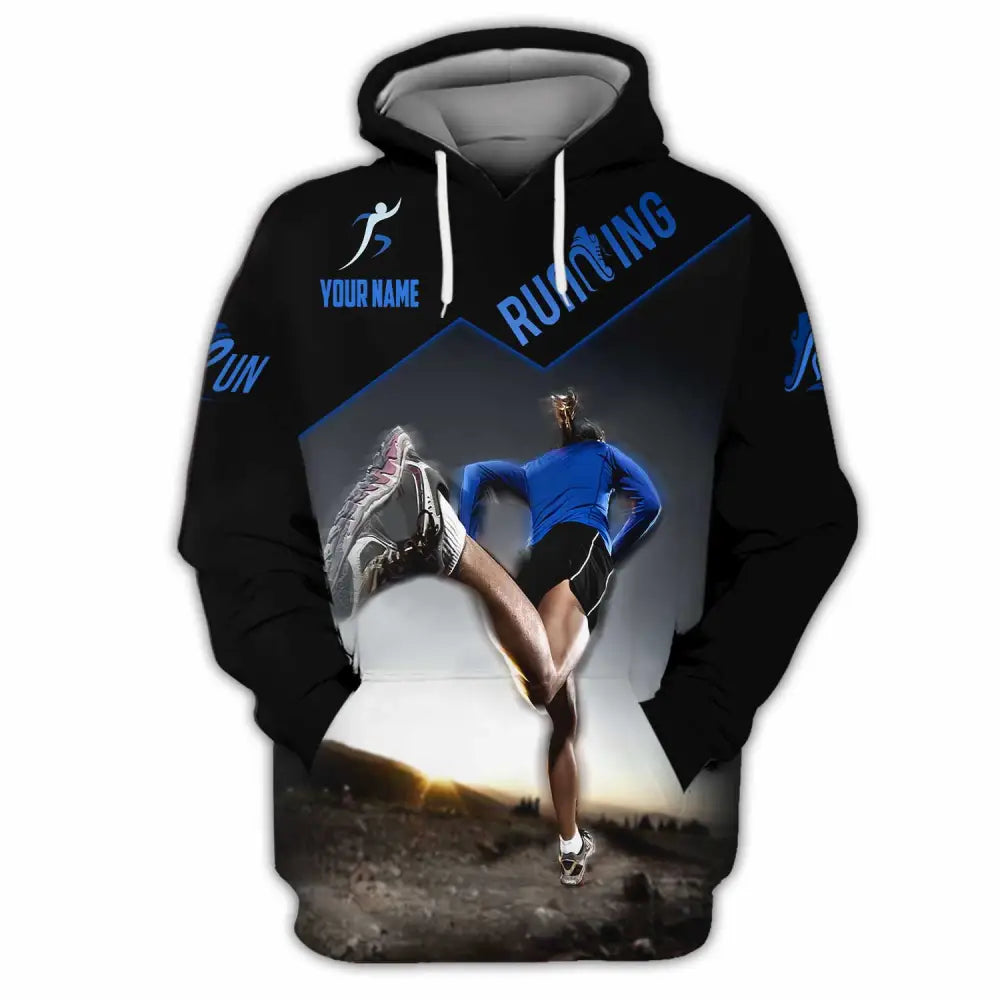 Unisex Shirt - Custom Running Sport Shirt Hoodie / S T-shirt