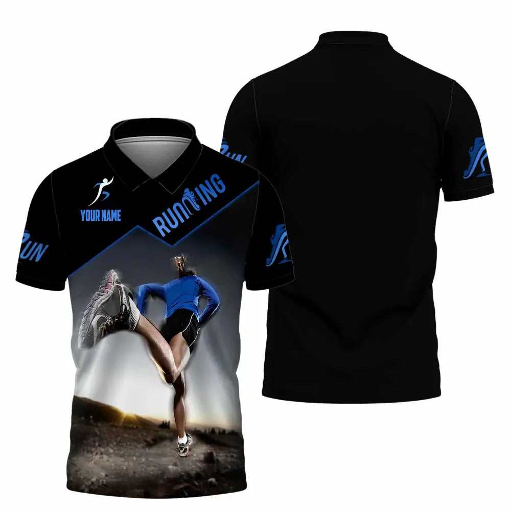 Unisex Shirt - Custom Running Sport Shirt Polo Shirt / S T-shirt