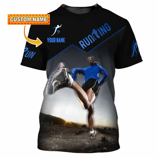 Unisex Shirt - Custom Running Sport Shirt T-shirt
