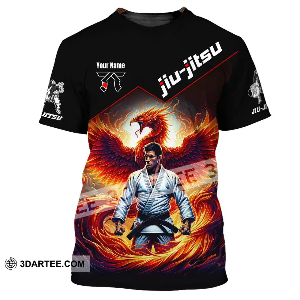 Unisex Shirt - Custom Text Shirt Jiu Jitsu Shirt T-Shirt / S T-shirt